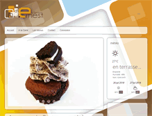 Tablet Screenshot of laterrassedernest.fr